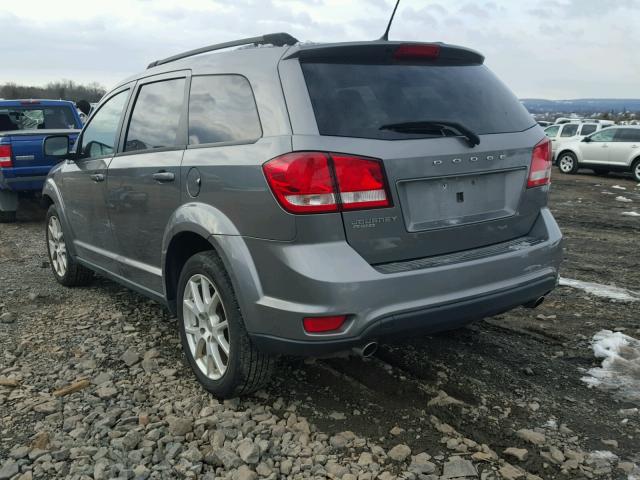 3C4PDDBG5CT154277 - 2012 DODGE JOURNEY SX GRAY photo 3