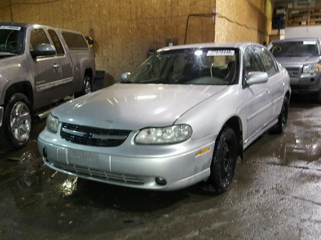 1G1NE52J116249490 - 2001 CHEVROLET MALIBU LS SILVER photo 2