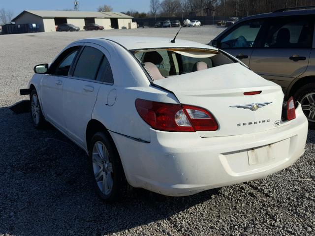 1C3LC46K77N591594 - 2007 CHRYSLER SEBRING WHITE photo 3