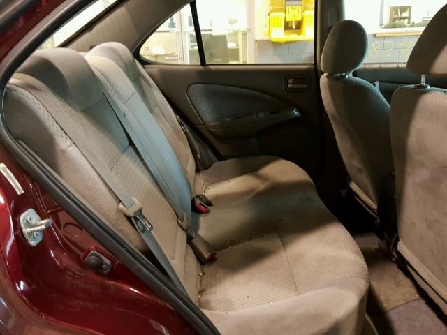 3N1CB51D86L509774 - 2006 NISSAN SENTRA 1.8 BURGUNDY photo 6