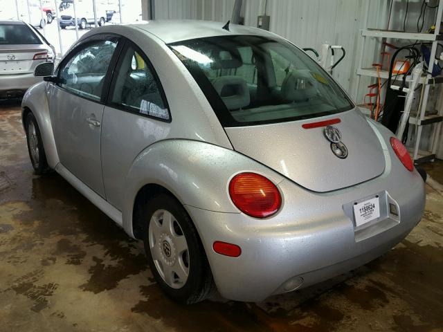 3VWCC21CXXM474177 - 1999 VOLKSWAGEN NEW BEETLE 银色 照片 3