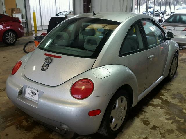 3VWCC21CXXM474177 - 1999 VOLKSWAGEN NEW BEETLE 银色 照片 4