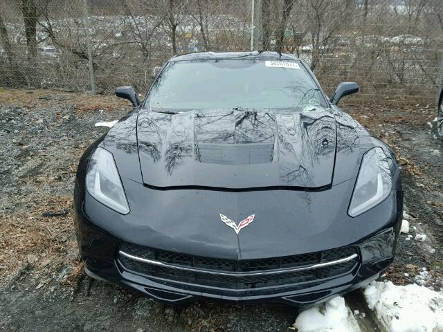 1G1YB2D79G5109482 - 2016 CHEVROLET CORVETTE S BLACK photo 9