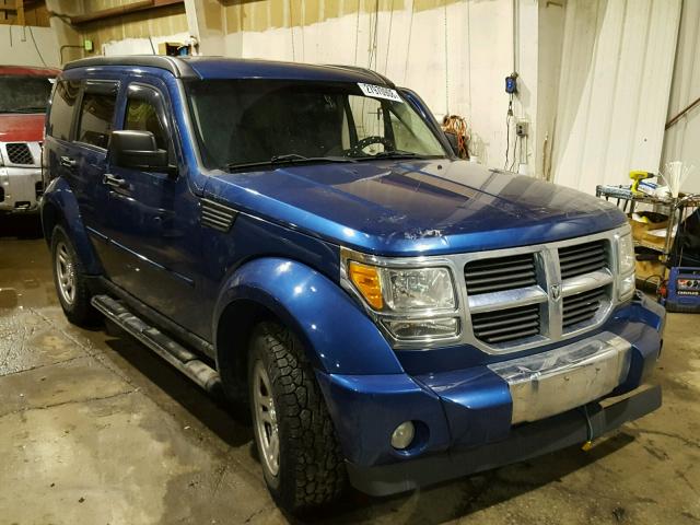 1D4PU2GK9AW126834 - 2010 DODGE NITRO SE BLUE photo 1