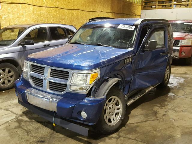 1D4PU2GK9AW126834 - 2010 DODGE NITRO SE BLUE photo 2