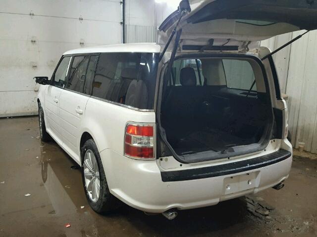 2FMHK6C84DBD01677 - 2013 FORD FLEX SEL თეთრი ფოტო 3