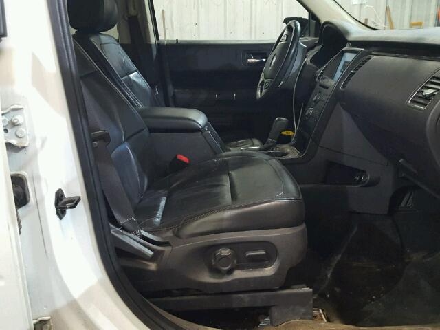 2FMHK6C84DBD01677 - 2013 FORD FLEX SEL თეთრი ფოტო 5