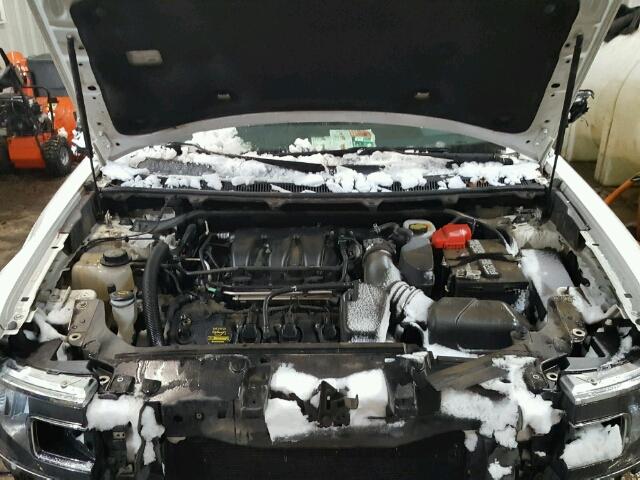 2FMHK6C84DBD01677 - 2013 FORD FLEX SEL თეთრი ფოტო 7