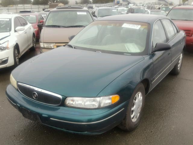 2G4WS52M3X1529146 - 1999 BUICK CENTURY CU GREEN photo 2