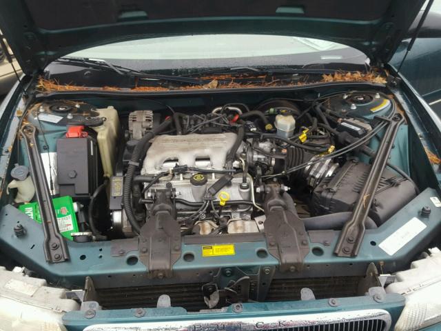 2G4WS52M3X1529146 - 1999 BUICK CENTURY CU GREEN photo 7