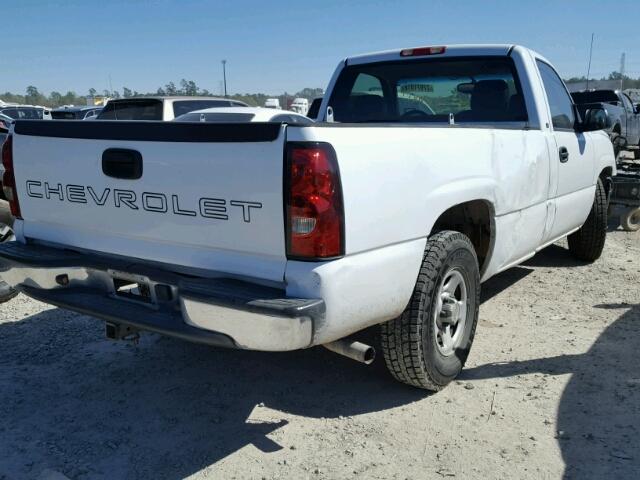 1GCEC14V54Z156383 - 2004 CHEVROLET SILVERADO WHITE photo 4