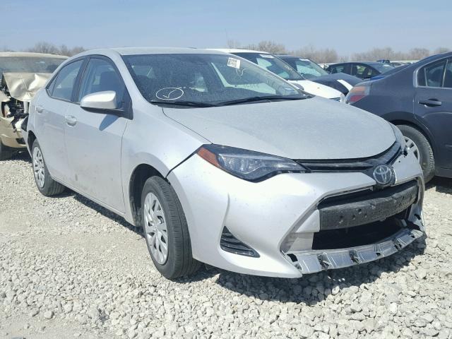 5YFBURHEXHP702667 - 2017 TOYOTA COROLLA L SILVER photo 1