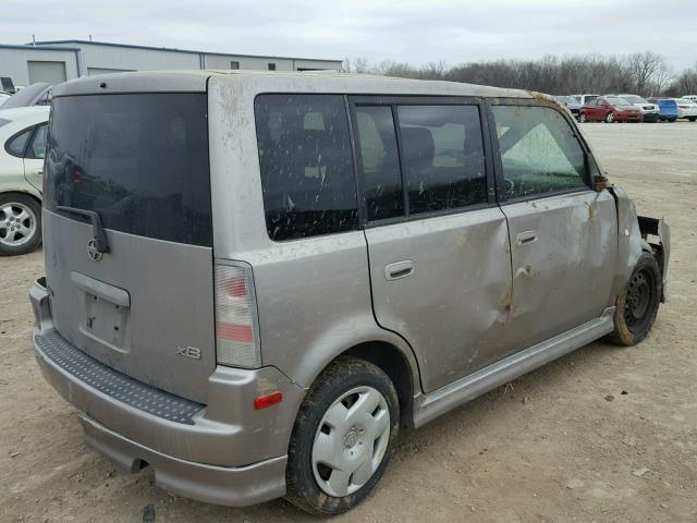 JTLKT324150178934 - 2005 TOYOTA SCION XB 灰色 照片 4