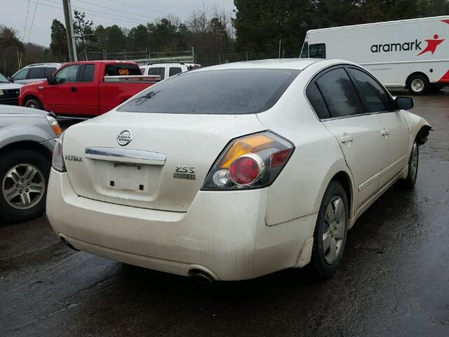 1N4AL21E57N452000 - 2007 NISSAN ALTIMA 2.5 WHITE photo 4