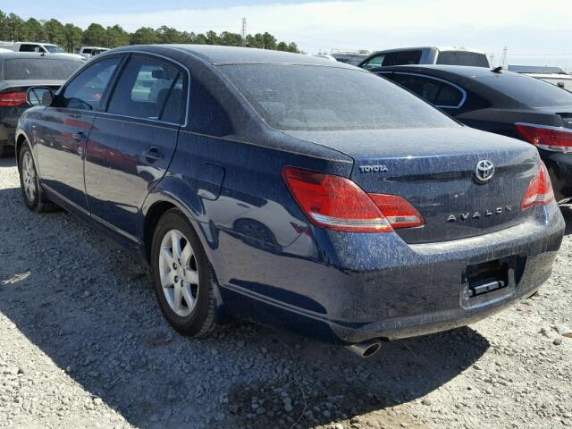 4T1BK36B77U197342 - 2007 TOYOTA AVALON XL BLUE photo 3