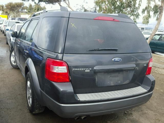 1FMZK05167GA01377 - 2007 FORD FREESTYLE CHARCOAL photo 3