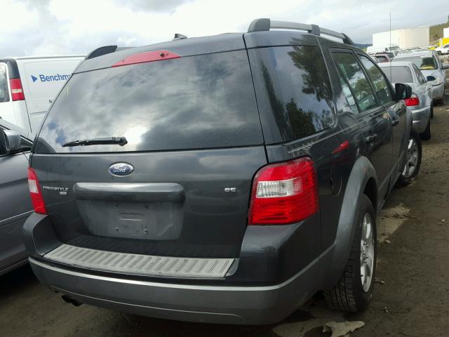 1FMZK05167GA01377 - 2007 FORD FREESTYLE CHARCOAL photo 4