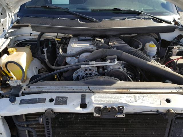 1B7KF23W01J234217 - 2001 DODGE RAM 2500 WHITE photo 7