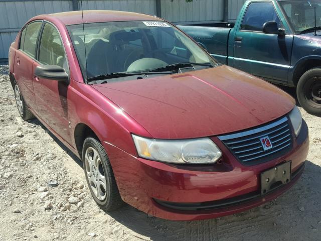 1G8AJ52F35Z151606 - 2005 SATURN ION LEVEL 勃艮第红 照片 1