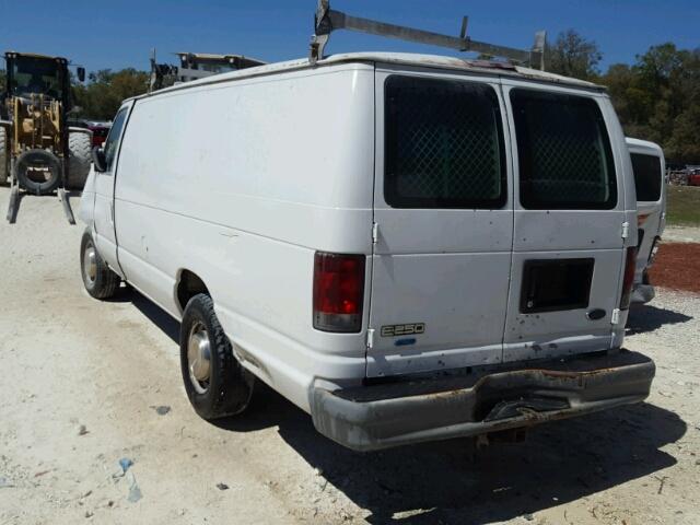 1FTNS24L82HB49468 - 2002 FORD ECONOLINE WHITE photo 3