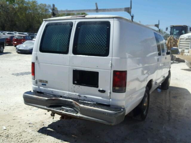 1FTNS24L82HB49468 - 2002 FORD ECONOLINE WHITE photo 4