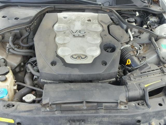 JNKCV51F46M601488 - 2006 INFINITI G35 SILVER photo 7