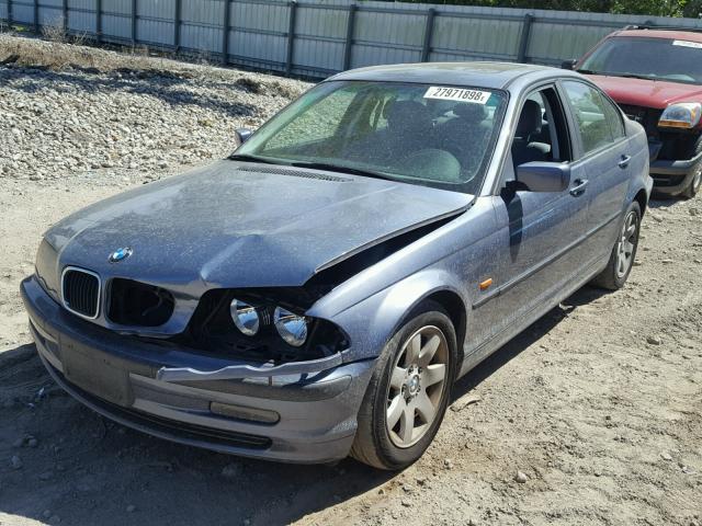 WBAAV33421FU77742 - 2001 BMW 325 I GRAY photo 2