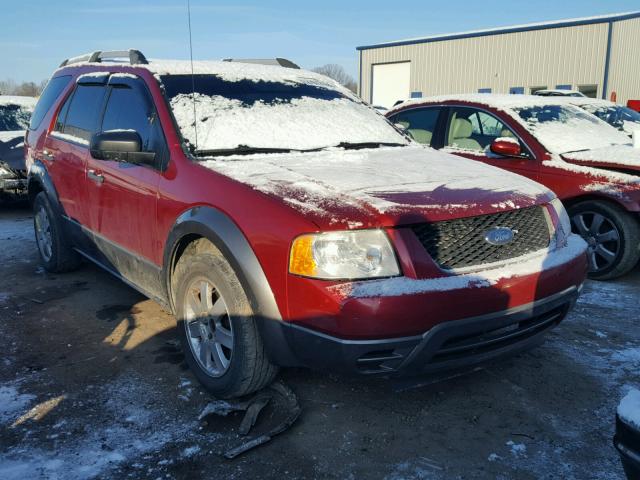 1FMZK01116GA16499 - 2006 FORD FREESTYLE RED photo 1