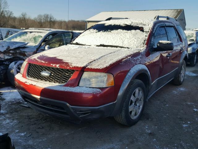 1FMZK01116GA16499 - 2006 FORD FREESTYLE RED photo 2