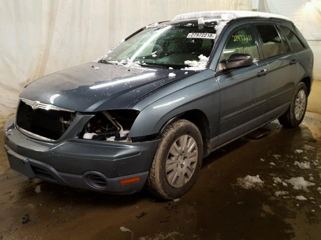 2C4GM48L45R531580 - 2005 CHRYSLER PACIFICA BLUE photo 2