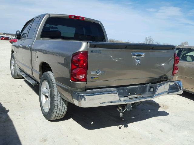 1D7HA18N88J168728 - 2008 DODGE RAM 1500 S BEIGE photo 3