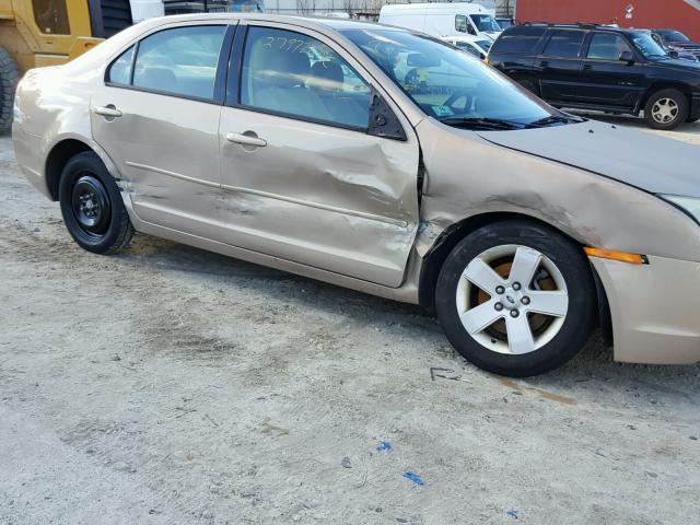 3FAFP07156R184595 - 2006 FORD FUSION SE BEIGE photo 9