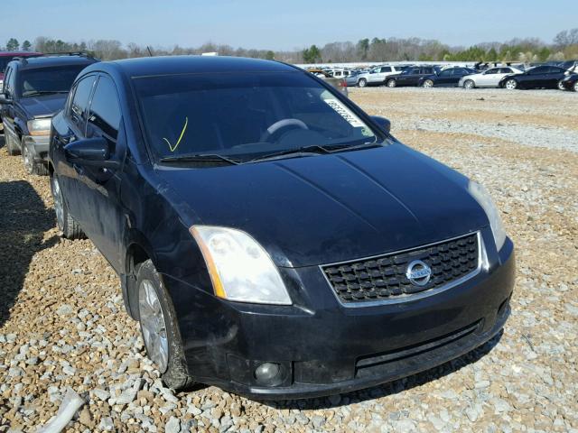 3N1AB61E58L695430 - 2008 NISSAN SENTRA 2.0 BLACK photo 1