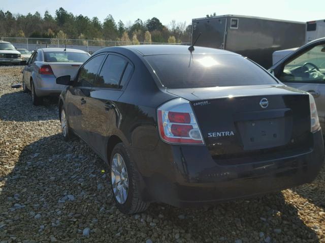 3N1AB61E58L695430 - 2008 NISSAN SENTRA 2.0 BLACK photo 3