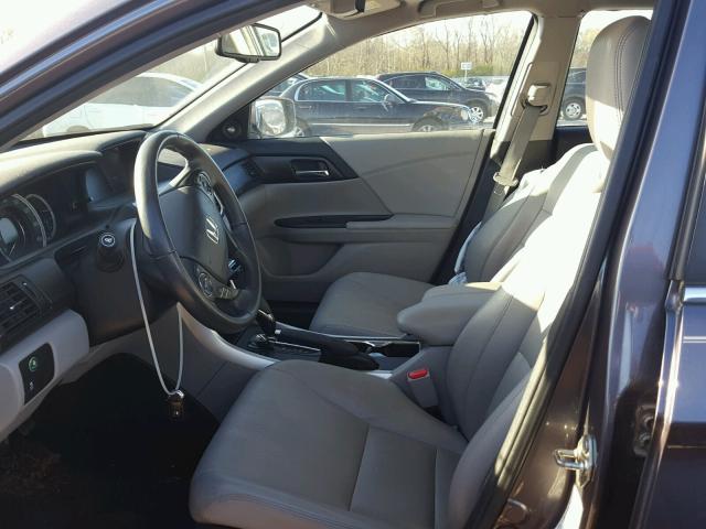 1HGCR2F84EA187077 - 2014 HONDA ACCORD EXL GRAY photo 5