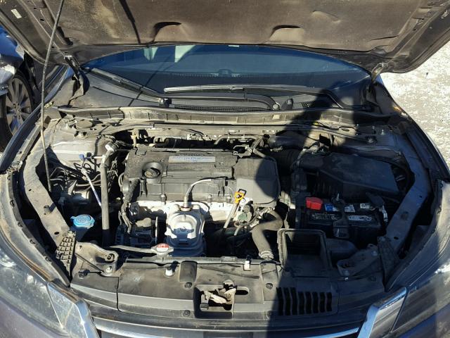 1HGCR2F84EA187077 - 2014 HONDA ACCORD EXL GRAY photo 7