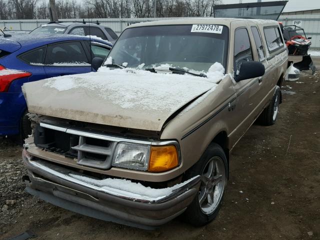 1FTCR14X5PPA59997 - 1993 FORD RANGER SUP GOLD photo 2