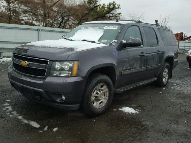 1GNWKMEG9BR125473 - 2011 CHEVROLET SUBURBAN K GRAY photo 2