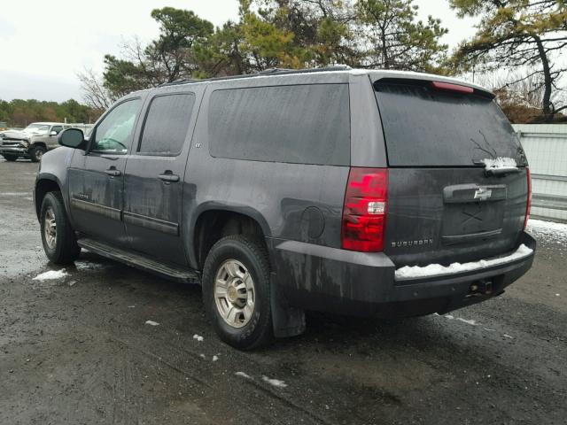 1GNWKMEG9BR125473 - 2011 CHEVROLET SUBURBAN K GRAY photo 3