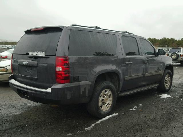 1GNWKMEG9BR125473 - 2011 CHEVROLET SUBURBAN K GRAY photo 4