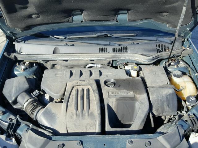 1G2AS18H097144168 - 2009 PONTIAC G5 BLUE photo 7