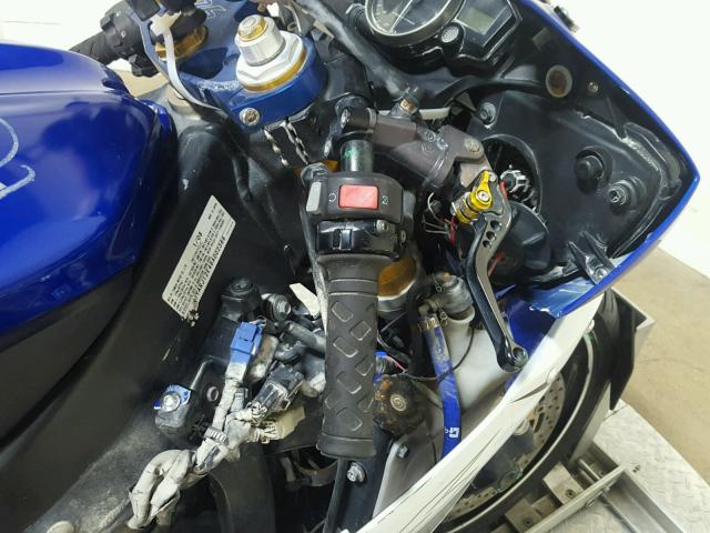 JYARJ12E46A002366 - 2006 YAMAHA YZF-R6 BLUE photo 16