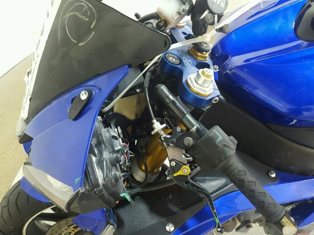 JYARJ12E46A002366 - 2006 YAMAHA YZF-R6 BLUE photo 17