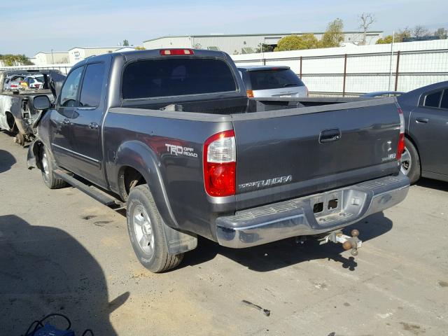 5TBET34145S483829 - 2005 TOYOTA TUNDRA DOU GRAY photo 3