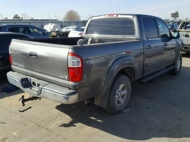 5TBET34145S483829 - 2005 TOYOTA TUNDRA DOU GRAY photo 4