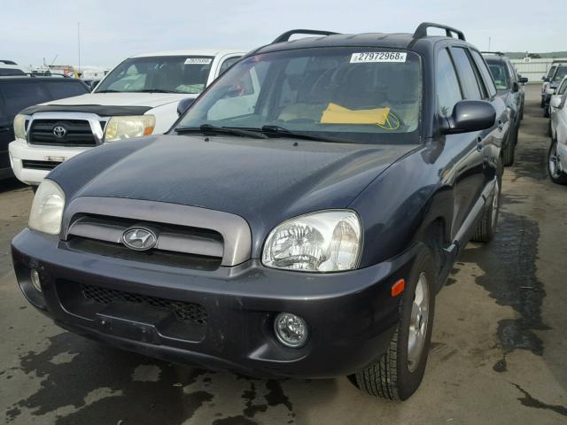 KM8SC13D35U936744 - 2005 HYUNDAI SANTA FE G GRAY photo 2