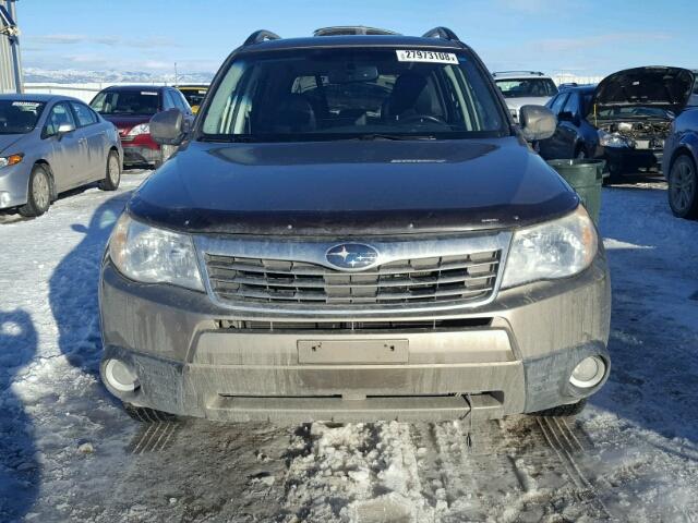 JF2SH64619H744726 - 2009 SUBARU FORESTER 2 GOLD photo 9