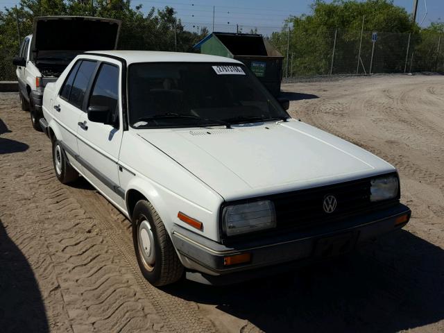 WVWPG01GXKW389588 - 1989 VOLKSWAGEN JETTA WHITE photo 1