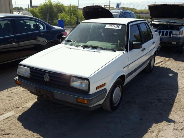 WVWPG01GXKW389588 - 1989 VOLKSWAGEN JETTA WHITE photo 2