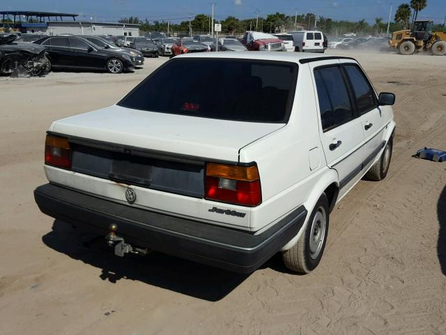 WVWPG01GXKW389588 - 1989 VOLKSWAGEN JETTA WHITE photo 4